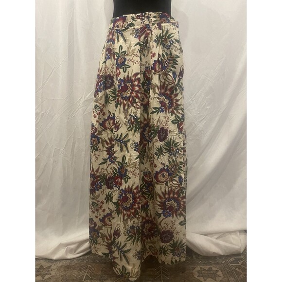 Vintage Maxi Skirt Women’s Floral Handmade Lagenlook Prairie Cottagecore Modest - Picture 1 of 7